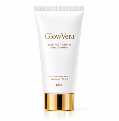 GlowVera Bifida Ferment Filtrate serum for skin barrier repair and glass skin glow
