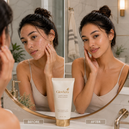 Opal Yeast Skincare Set - Lotion, Cream, Serum, Eye Cream Glowveraofficial